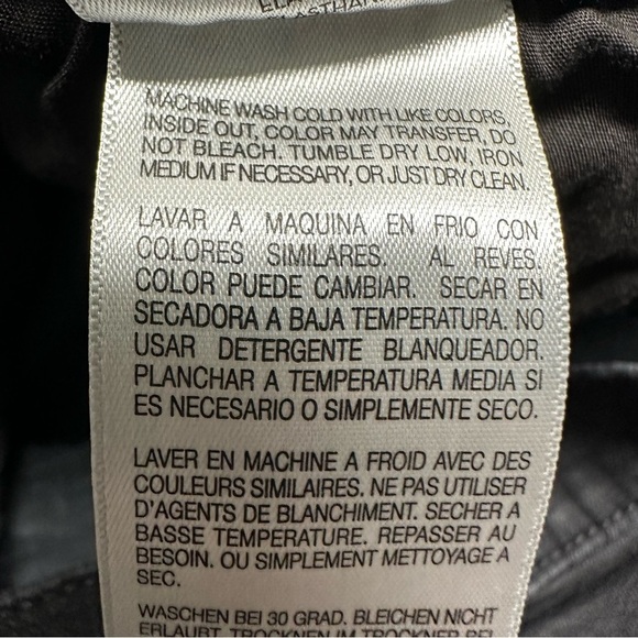 Mother the hustler ankle fray Women's Black Flare Jeans size 31 - Picture 9 of 11